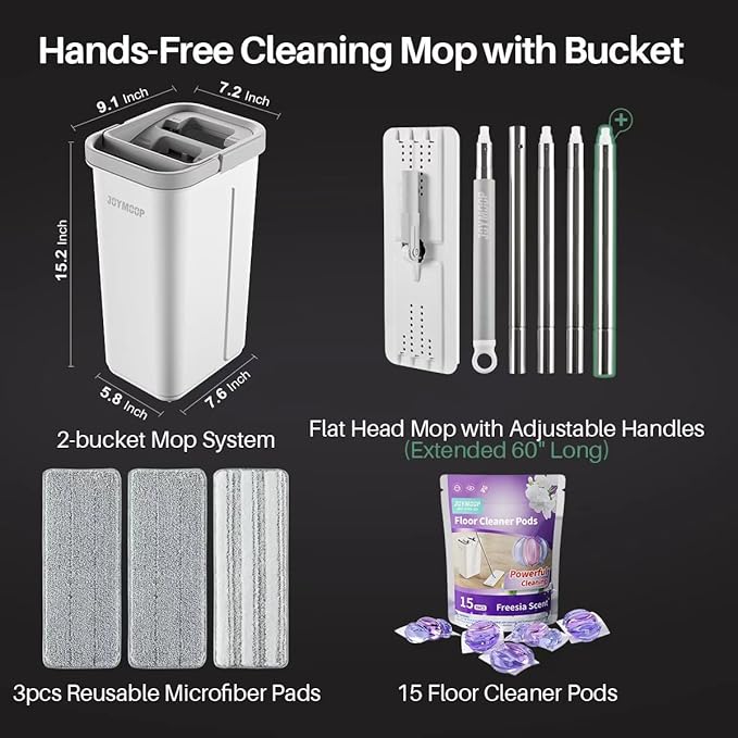 JOYMOOP Mop and Bucket Set - Image 7