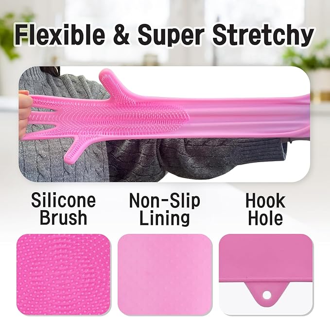 Silicone Magic Gloves : Ultimate Cleaning Gloves - Image 3