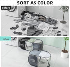 TECHMILLY Collapsible Laundry Basket Durable Pop Up Hamper - Image 5