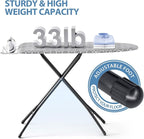 KINGBOARD Foldable Ironing Board Full Size, Iron and Ironing Board Set Standard - Image 4