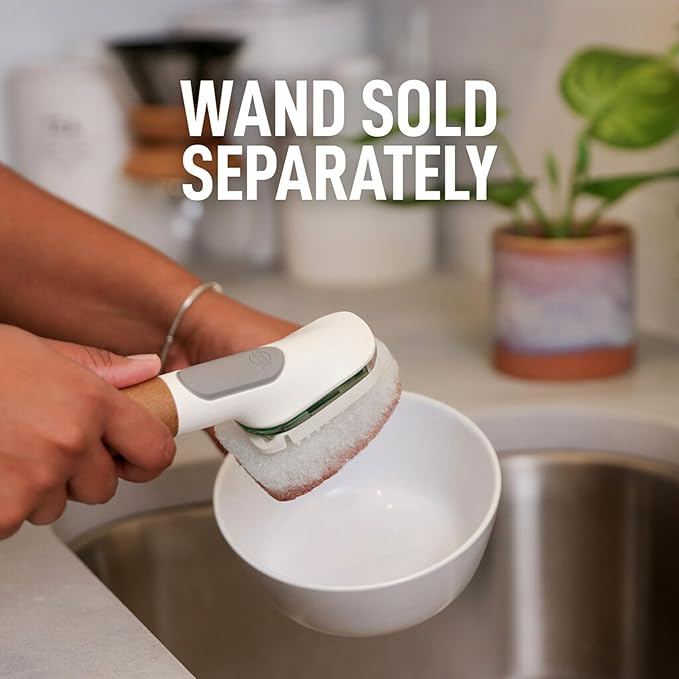 Scotch-Brite Greener Clean, Non-Scratch Dishwand Refills, Fits All Scotch-Brite - Image 7