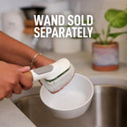 Scotch-Brite Greener Clean, Non-Scratch Dishwand Refills, Fits All Scotch-Brite - Image 7