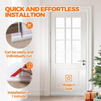Holikme Door Draft Stopper Under Door Draft Blocker Insulator Doors Sweep - Image 6