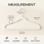 Utopia Home Velvet Hangers 50 Pack – Luxury Non-Slip Slim Pant & Coat Hangers - Image 6