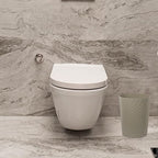UUJOLY Plastic Small Trash Can Wastebasket, Garbage Container Basket - Image 7
