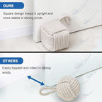 Marwood Rope Knot Door Stops Decorative Nautical Door Stopper Handmade - Image 5