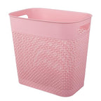 UUJOLY Plastic Trash Can Wastebasket, Garbage Container Basket by UUJOLY