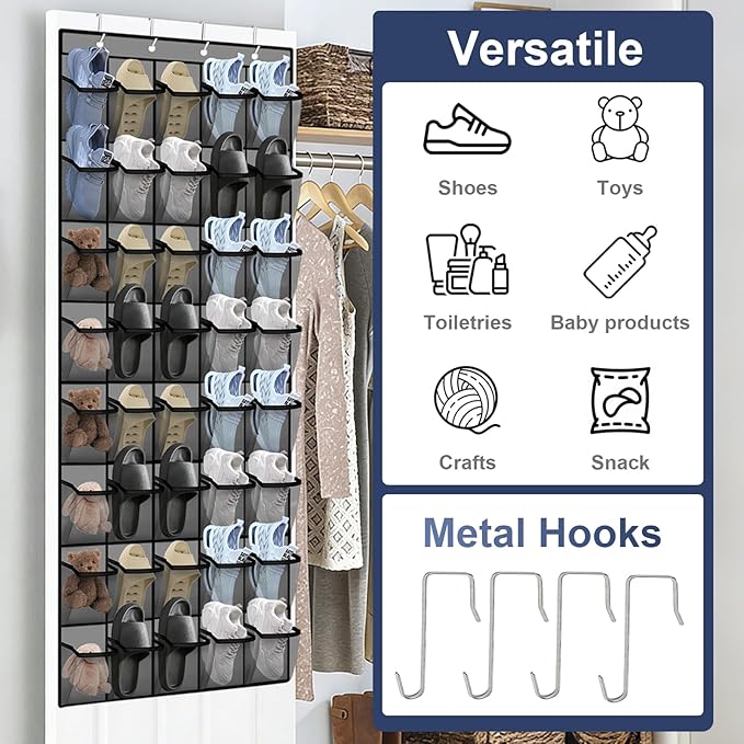 Over the Door Shoe Organizer - Image 3