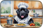 Caroline's Treasures DAC6288DDM Newfoundland The Chef Dish Drying Mat Absorbent by CarolinesTreasures