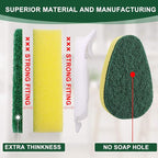 Dish Wand Refill 12Pack, Durable Dish Wand Sponges, Common Dish Wand Refill - Image 4