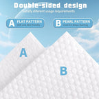 100 Count Disposable Face Towel, Biodegradable Facial Dry Wipes, Super Soft & - Image 2