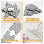 Diatomite Sink Protector for Kitchen, Super Absorbent Soap Drying Ttray Sponge - Image 6