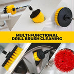 Holikme 22Pack Drill Brush Attachments Set, Scrub Pads & Sponge, Buffing Pads - Image 2