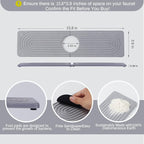 Stone Faucet Mat for Kitchen Sink，Super Absorbent Diatomite Fast Drying Stone - Image 2