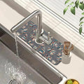 Ceramic Texture Kitchen Sink Splash Guard Faucet Mat Kitchen Tiles Super by Unknown