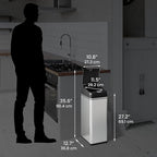 iTouchless 50 Liter / 13 Gallon Sensor 2.0 Dog-Proof Kitchen Trash Can - Image 6
