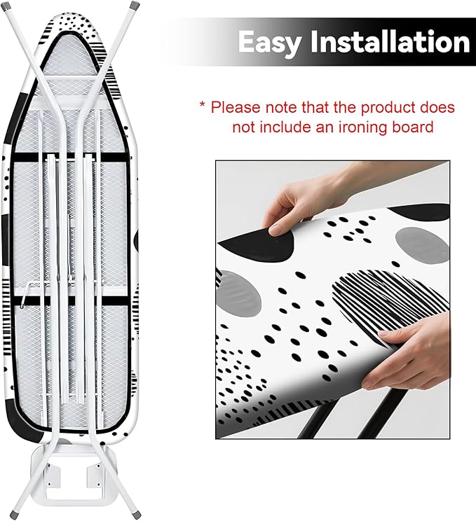 Ironing Board Cover, Standard Size Cotton Iron Board Covers - Image 2