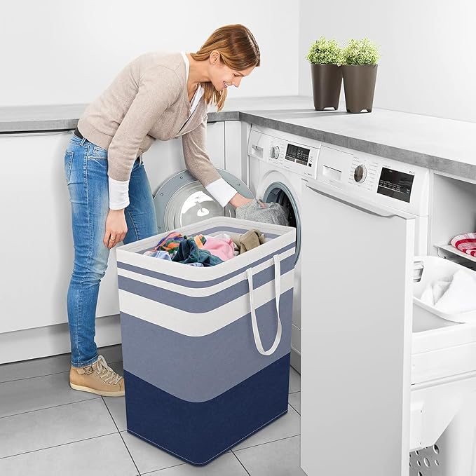 StorageRight Laundry Basket Hamper Large Collapsible Laundry Hamper - Image 6