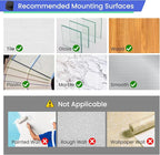 Black Hooks for Hanging Heavy Duty, Adhesive Hooks for Shower, Waterproof & - Image 7