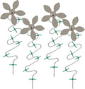 ​DrainWig Shower Drain Hair Catcher – Disposable Silver Flower – No-Touch Hair by DrainWig