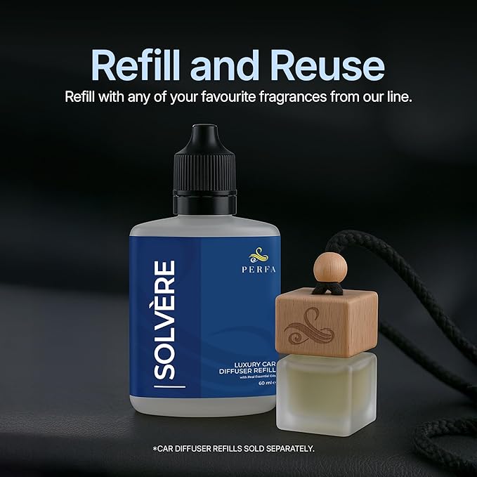 Solvere Diffuser with Vent Clip | Strong Automotive Freshener Long Lasting | - Image 8