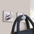 Adhesive Towel Hooks Heavy Duty Wall Hooks Waterproof Stainless Steel Hanger - Image 7