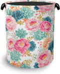 Succulent Plant Laundry Basket by Unknown