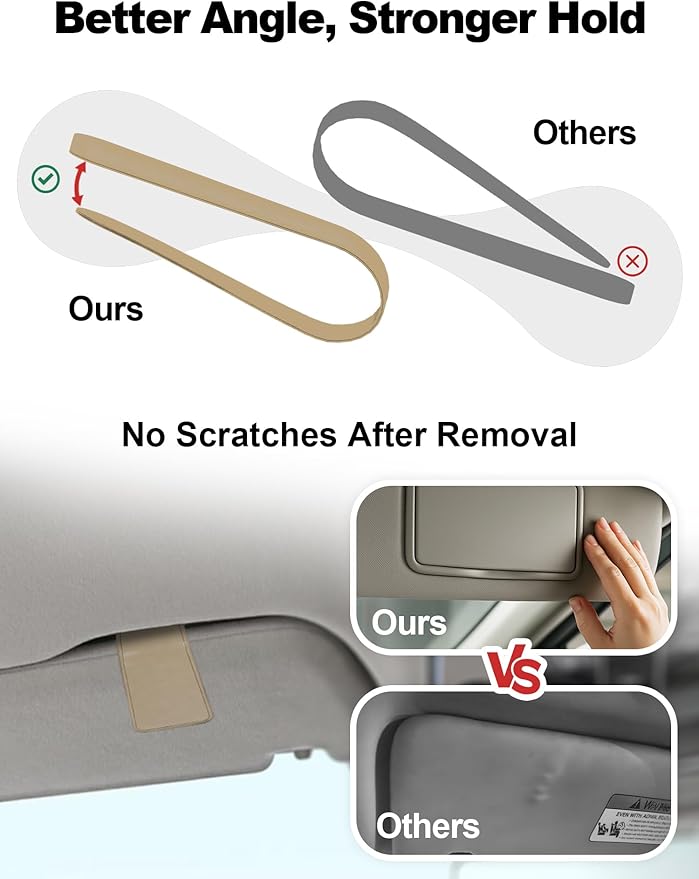 Patented Car Air Freshener Visor Clip, Compatible - Image 4