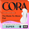 Cora 100% Organic Cotton Topsheet Pads by Cora