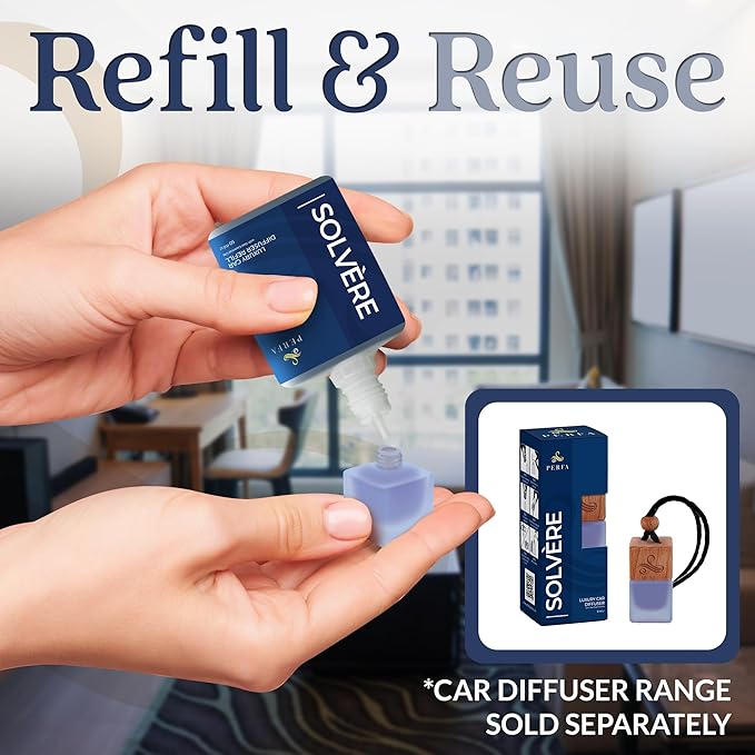 Solvère Car Air Freshener Refill | Long Lasting Car Perfume - Image 7