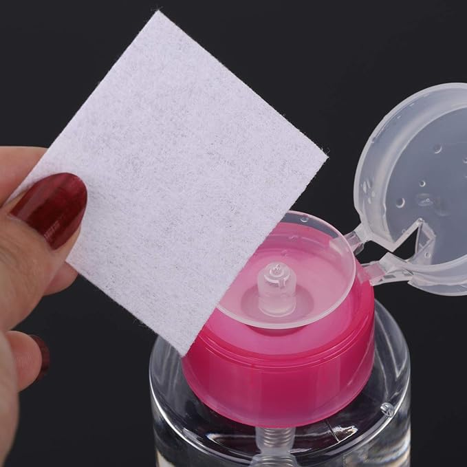 960 pcs Lint Free Nail Wipes Cotton Pads Remover to Soak Off Acrylic Gel Nail - Image 4