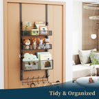 Consumest Over The Door Hooks Organizer - Image 5