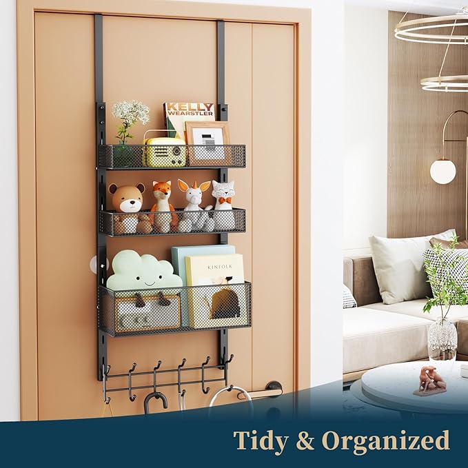 Consumest Over The Door Hooks Organizer - Image 5