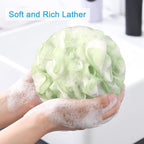 AmazerBath Loofah Sponge 75g/Piece, Exfoliating Bath Sponge Body Scrubber - Image 2