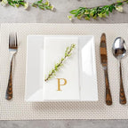 Luxenap 15.8 X 7.9 Inch Linen-Feel Guest Towels, 50 Lettered Hand Towels - Image 4