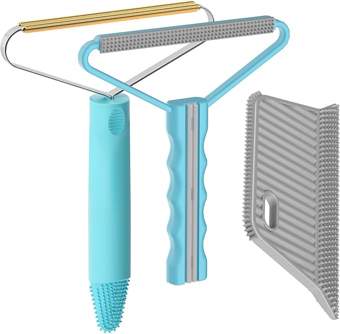 Pet Hair Removal Tool, Carpet Rake, Pet Hair Remover, Lint Remover, Pet Hair by SOCCSO