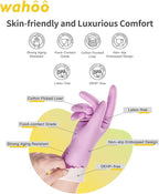 wahoo 3 Pairs Skin-Friendly Cleaning Gloves, Reusable Dishwashing Gloves - Image 2
