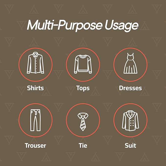 Plastic Clothes Hangers – Heavy Duty Hanger Set, - Image 5