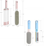 2PCS Lint Brushes for Clothes, Cat Dog Hair Remover for Lundary, Self-Cleaning - Image 8