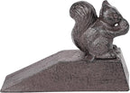 Sungmor Heavy Duty Cast Iron Squirrel Door Stops | Decorative Cute Animal by Sungmor