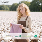 SEMAXE 12 Pack Hand Towels for Bathroom, 100% Cotton Towels - Image 4