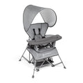 Baby Delight Go with Me Venture Portable Chair | Indoor and Outdoor | Sun Canopy | 3 Child Growth Stages | Elephant Grey by BabyDelight