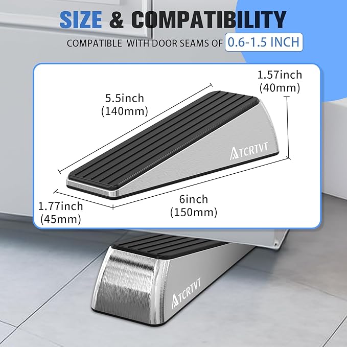 Heavy Duty Door Stopper Wedge - Image 3