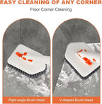Long Handled Scrub Brush for Shower，3-in-1 Cleaning Brushes - Image 4
