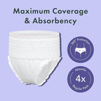 Rael Disposable Underwear for Women, Organic Cotton Cover - Image 2