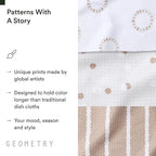 GEOMETRY Dishcloth – Evergreen Collection – Quick-Dry, Ultra-Absorbent - Image 5