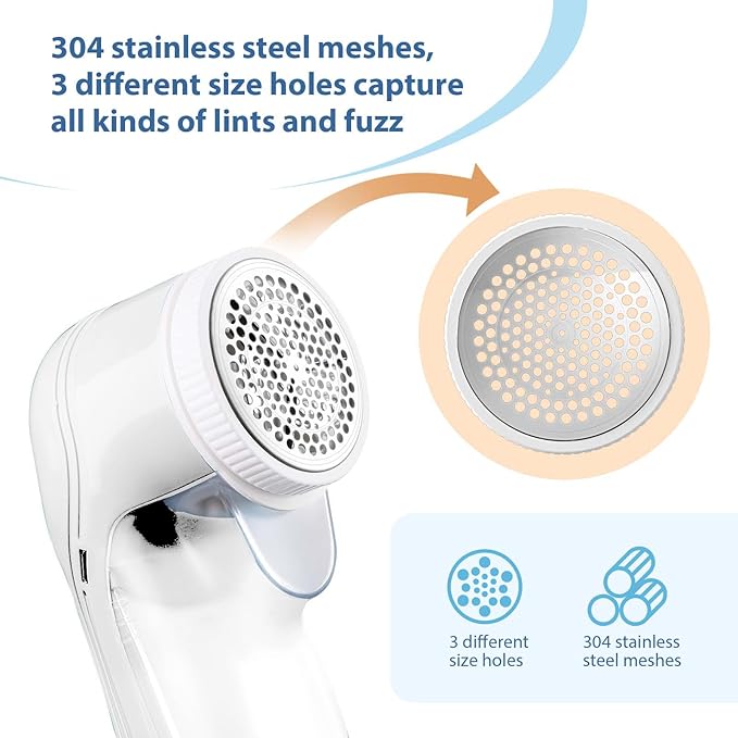 Fabric Shaver, Electric Lint Remover, Lint Shaver - Image 4