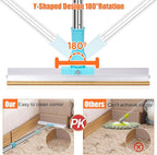 Carpet Rake for Pet Hair Removal, 2 in 1 Pet Hair Remover Tool - Image 6
