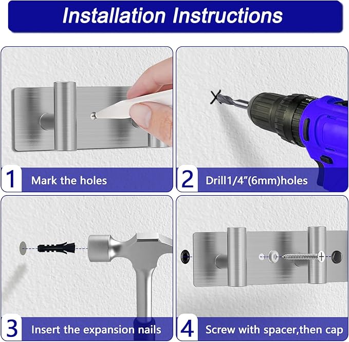 Coat Rack Wall Mount - Image 4