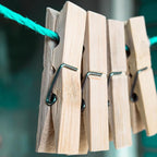 Leisure Arts Natural Clothespins Wood 1.5" Wide 30pc - Image 3